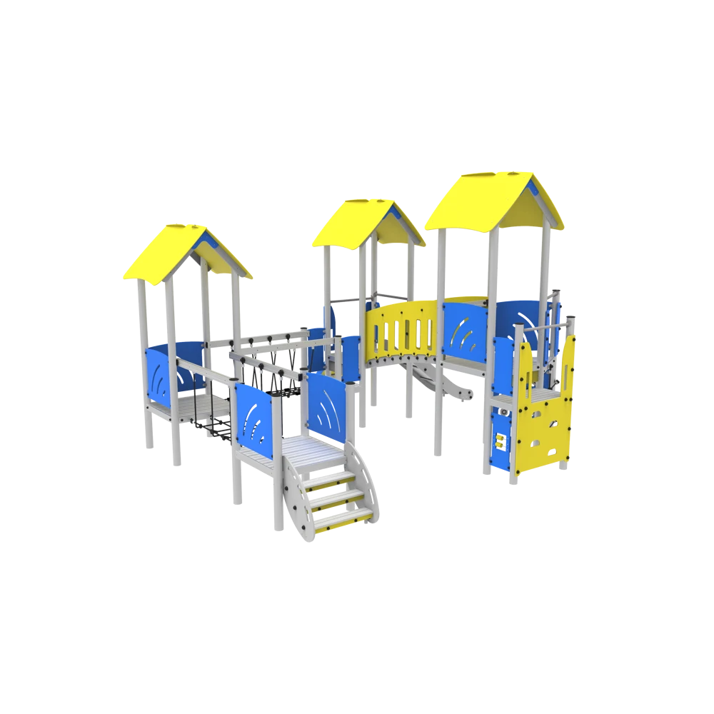 Mini háromtornyú játszóvár PPS R341