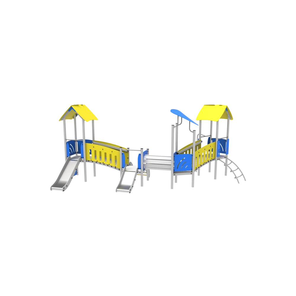 Mini háromtornyú játszóvár PPS R1555