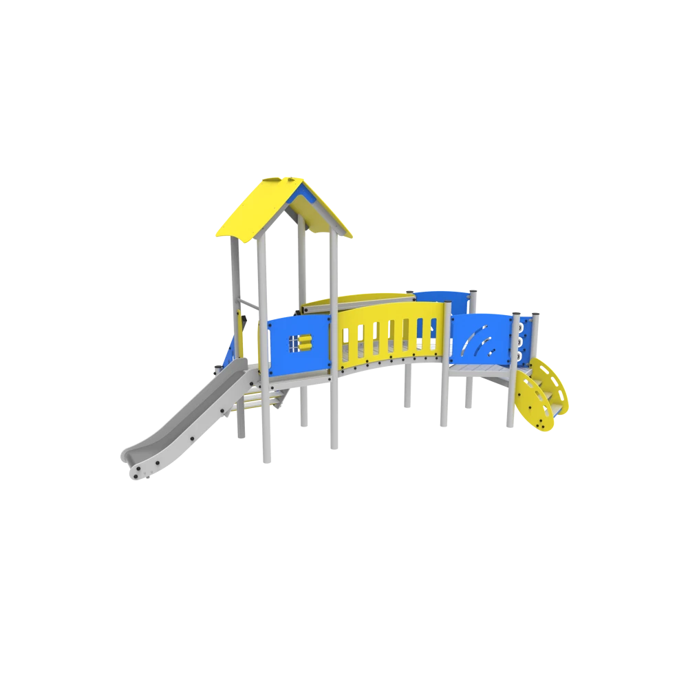 Mini csúszdás játszóvár PPS R1651