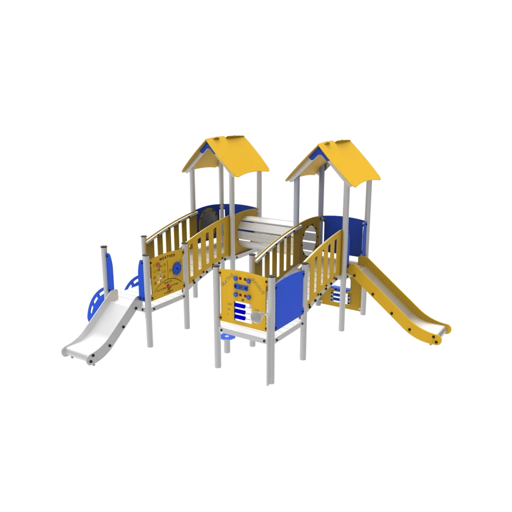 Mini kéttornyú játszóvár PPS R1590