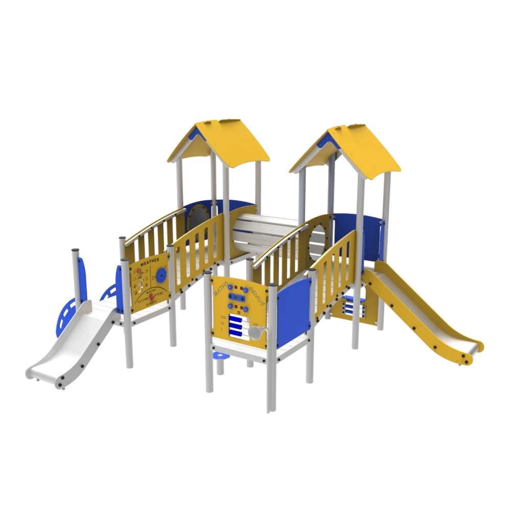 Mini kéttornyú játszóvár PPS R1590